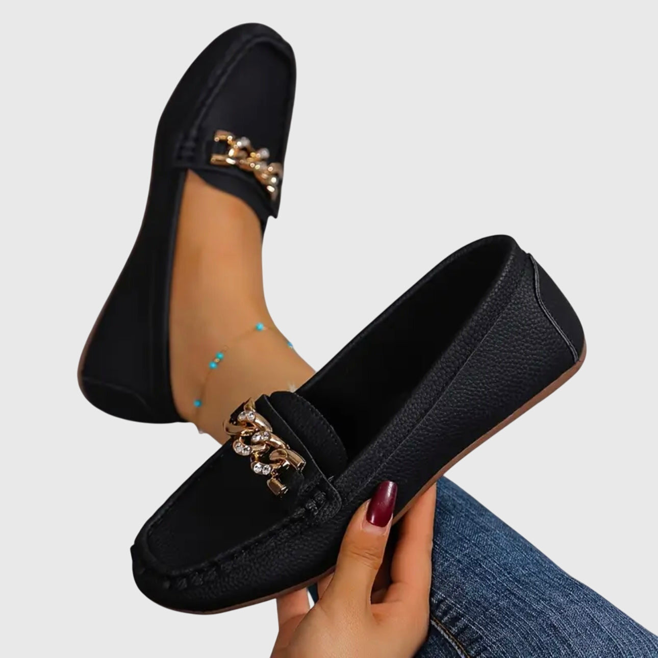 Mocassins pour femmes avec soutien orthopédique