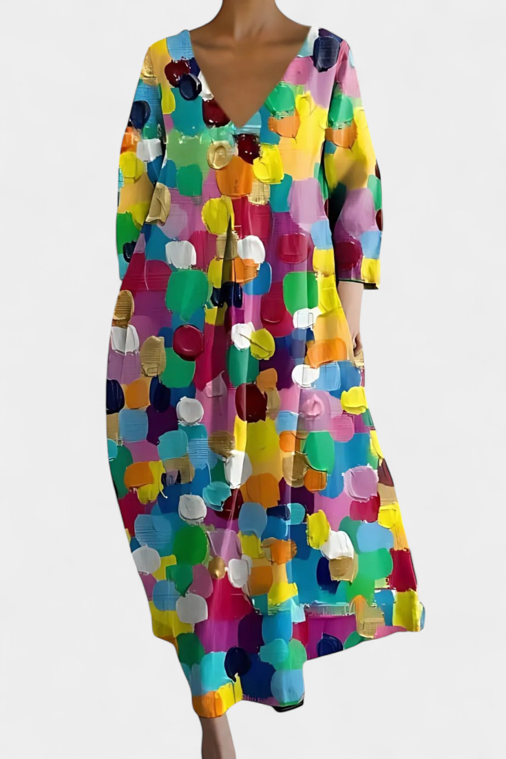 Women's Dress V-neck