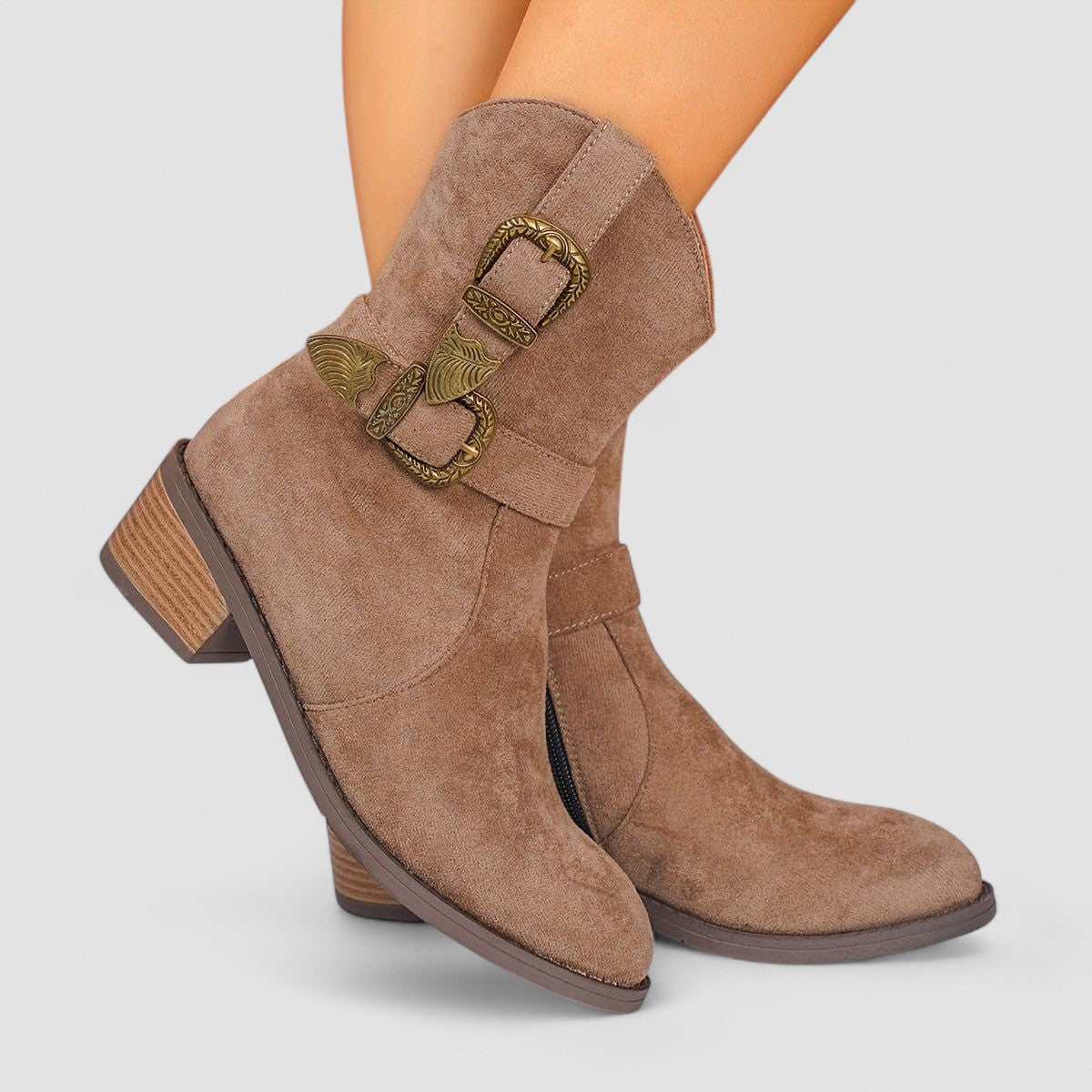 Women's Dress Suede orthopedic support
