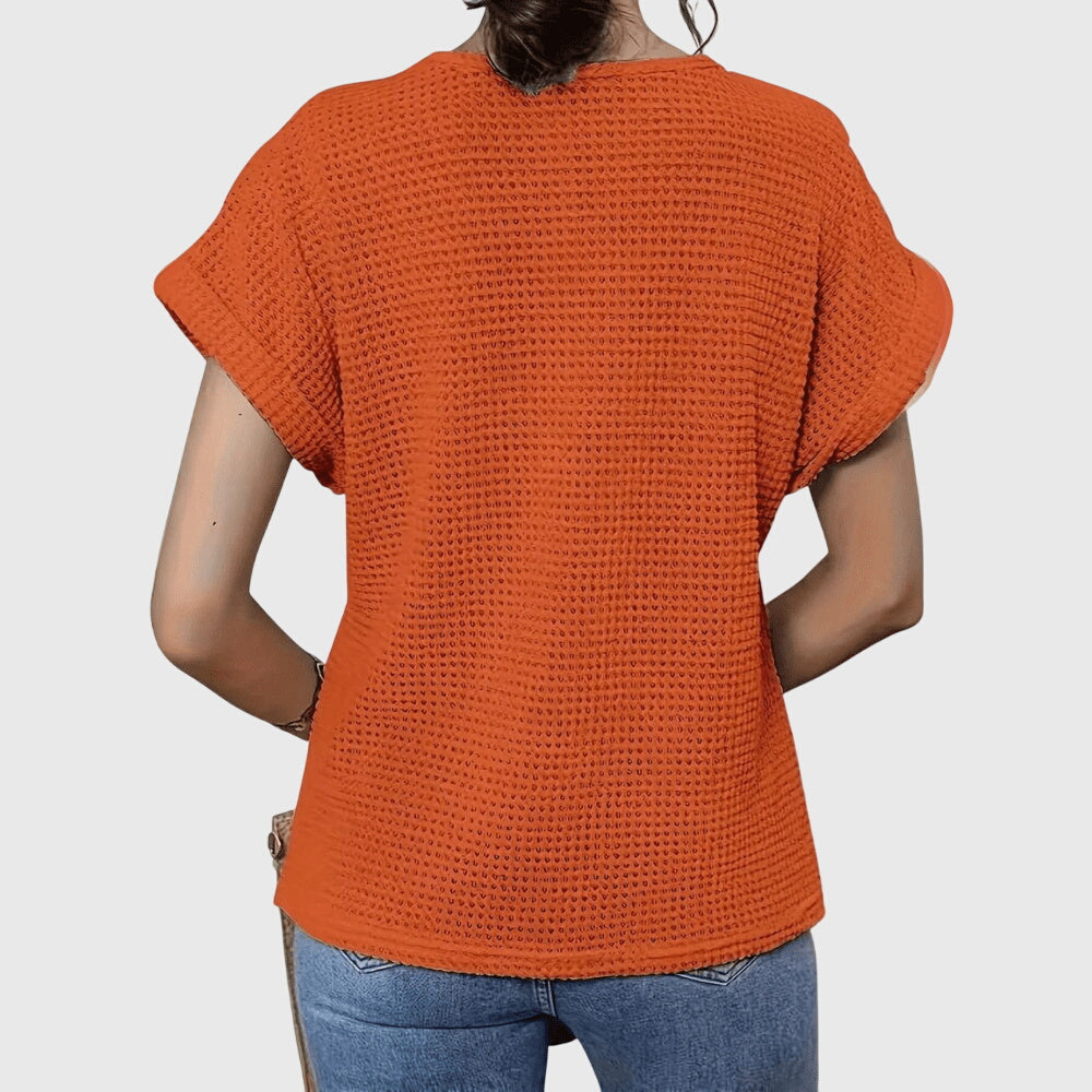 Women's Blouse lace trim
