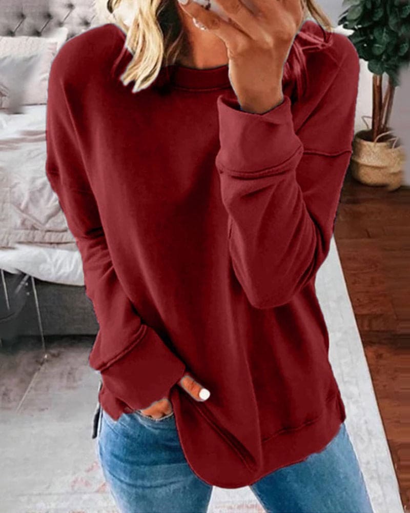 Pull femme à nouer devant