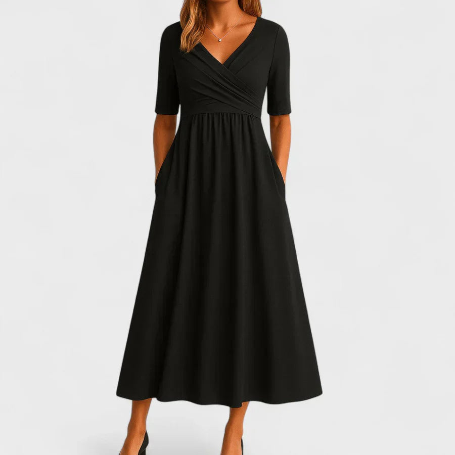 Women's Midi Dress A-line cut
