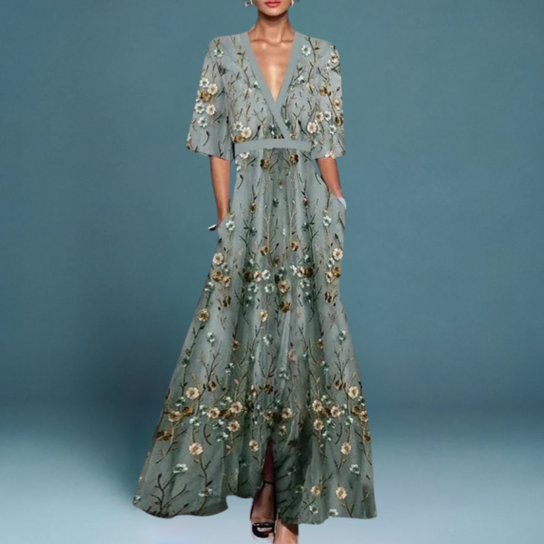 VALERIA – VESTIDO MAXI ELEGANTE