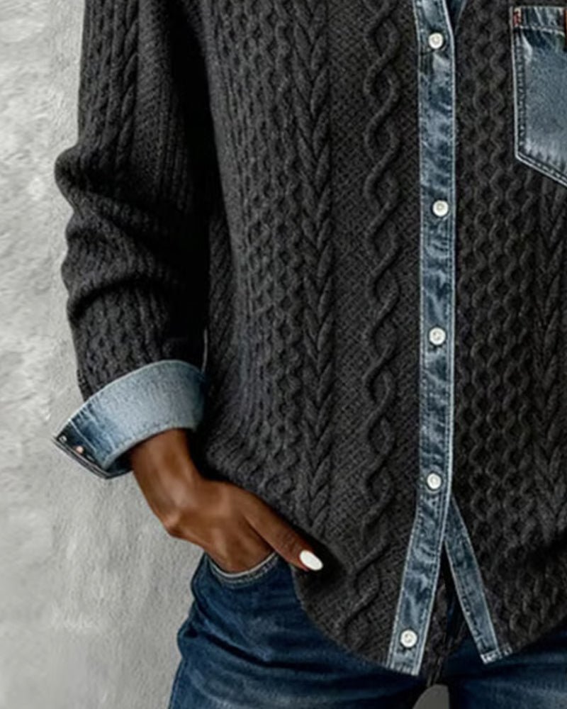 Women's Blouse Denim