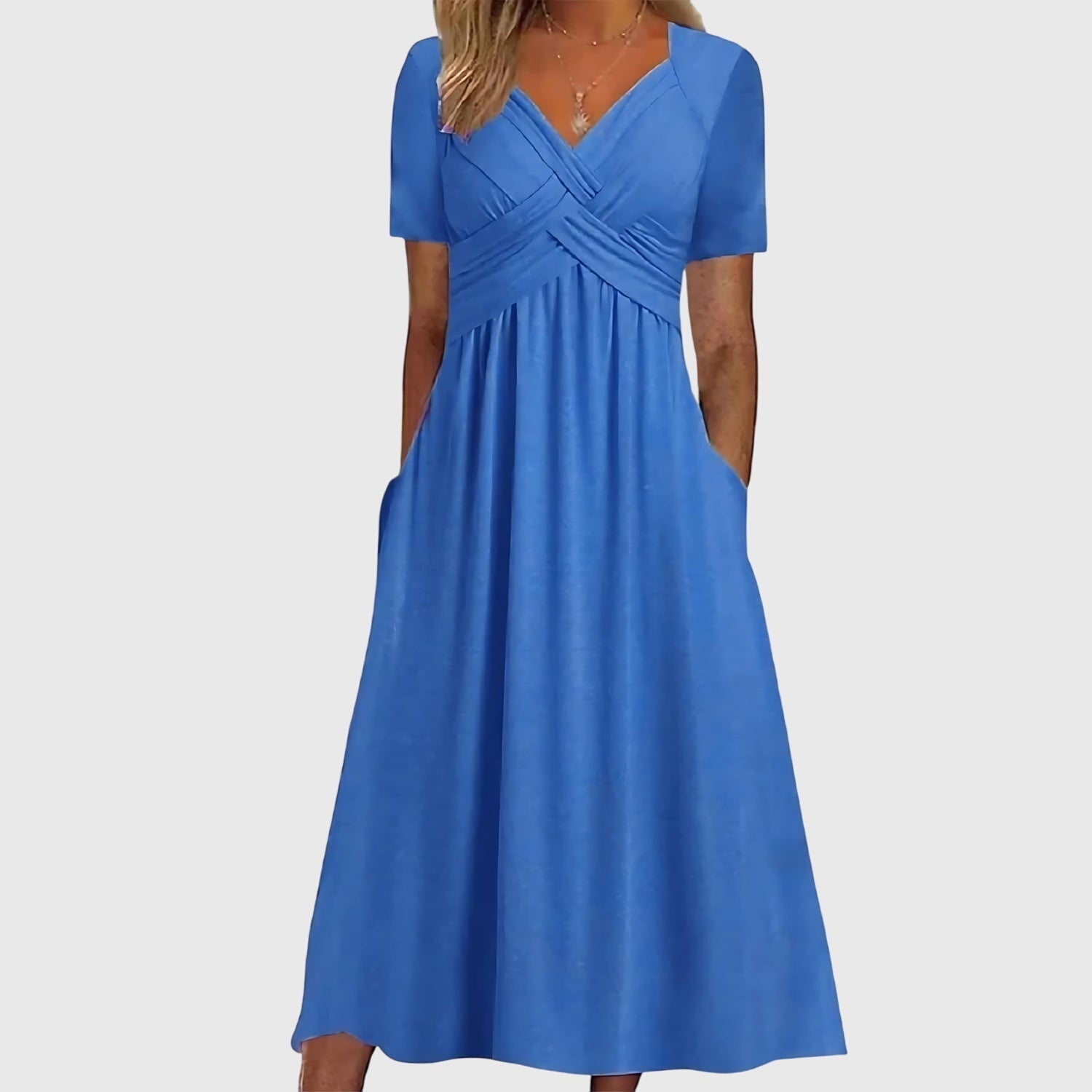 Women's Midi Dress A-line cut
