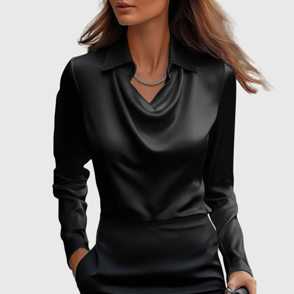 Women's Blouse pleated skirt