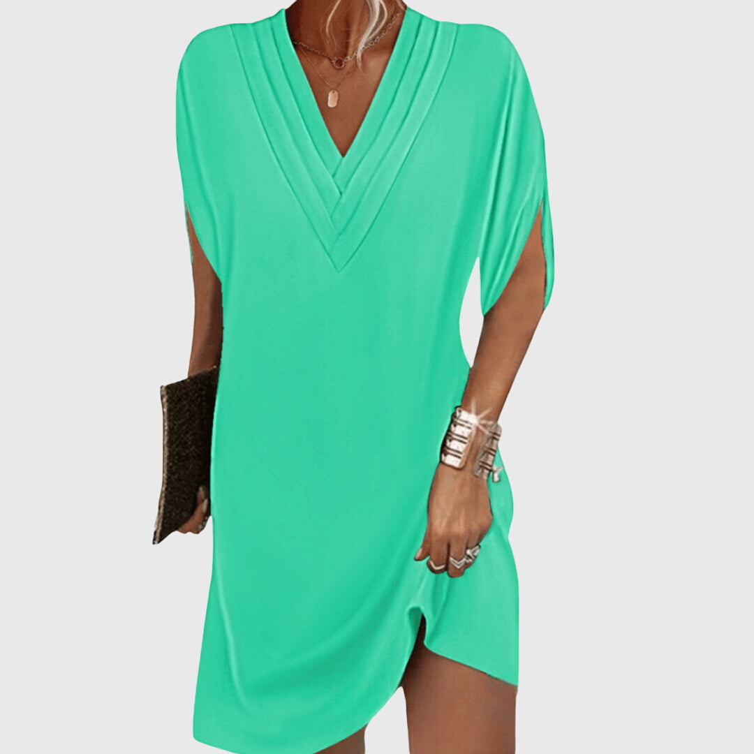 Women's Dress V-neck