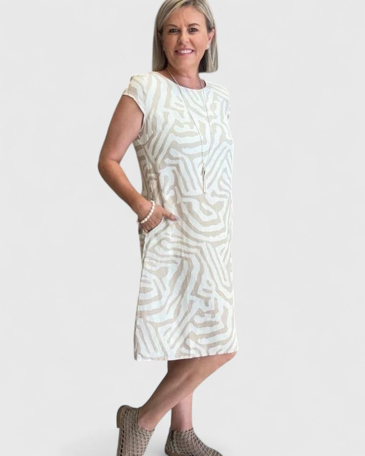 Women's Midi Dress A-line cut