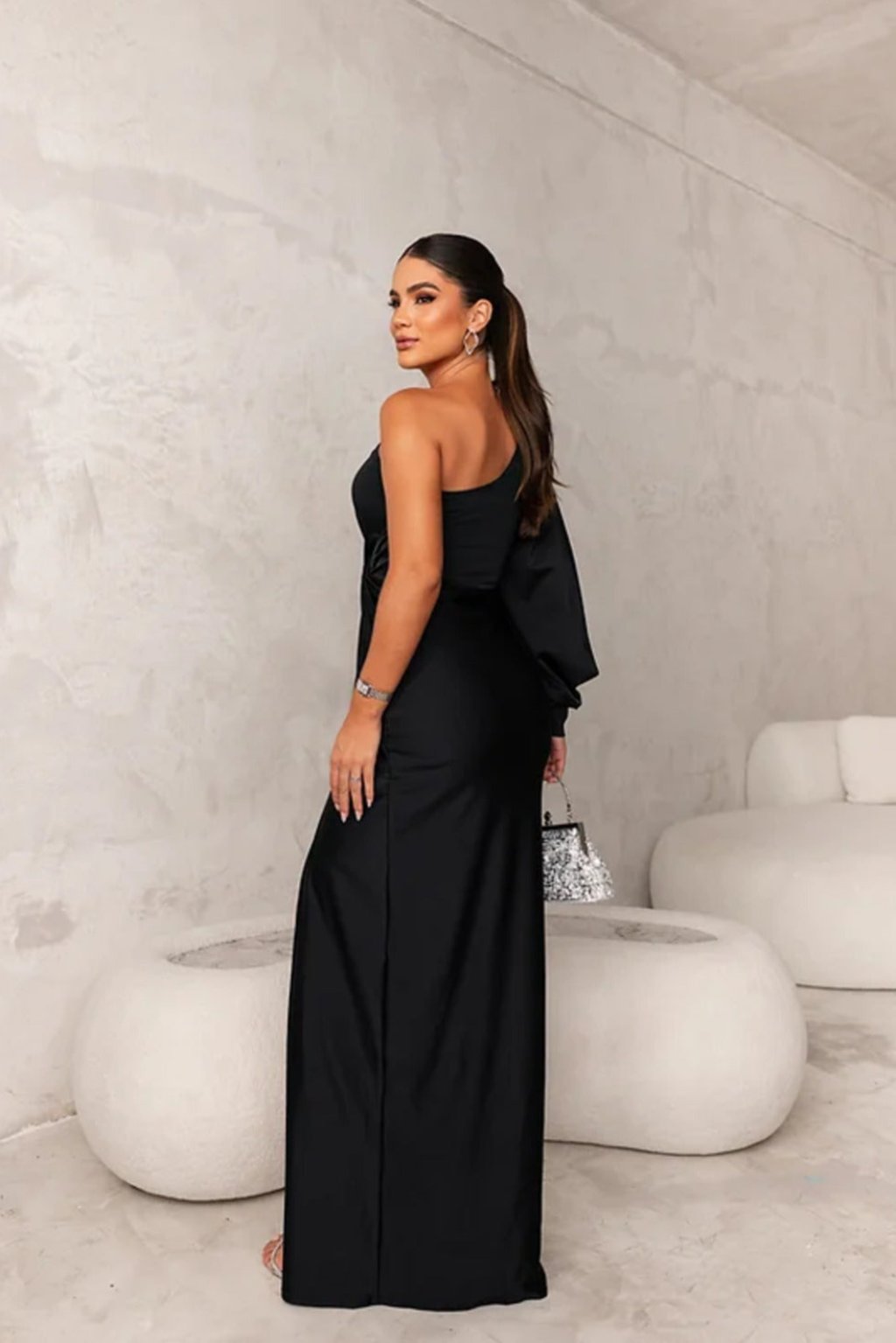 Women's Evening Dress Satin