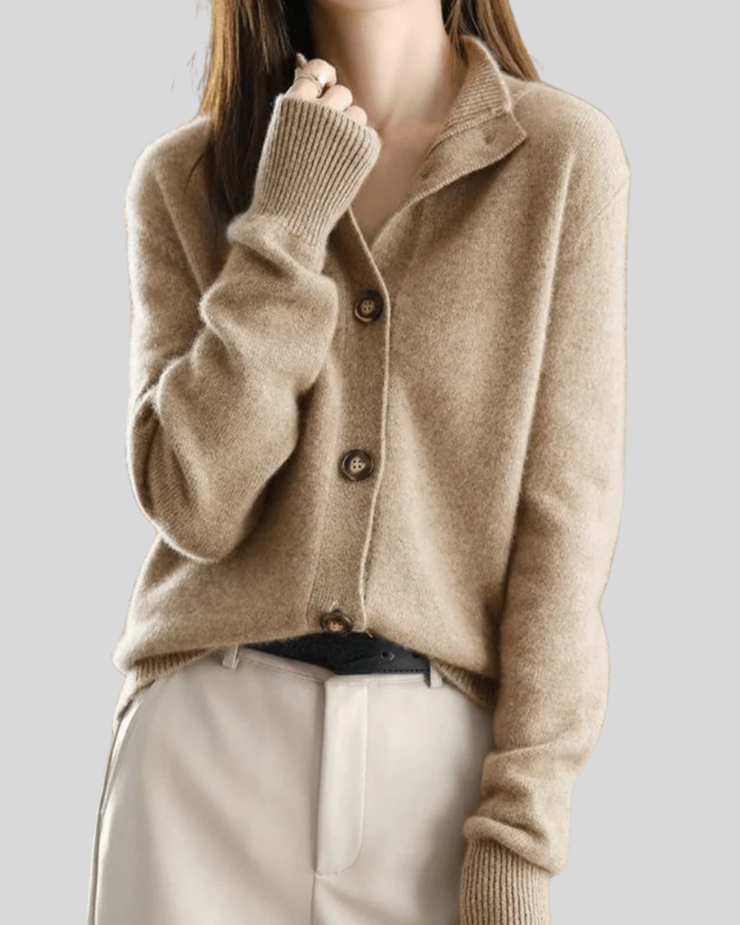 Cardigan femme en cachemire