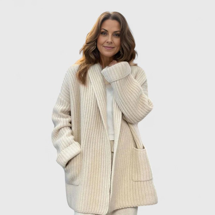 Ensemble blazer femme avec poches latérales