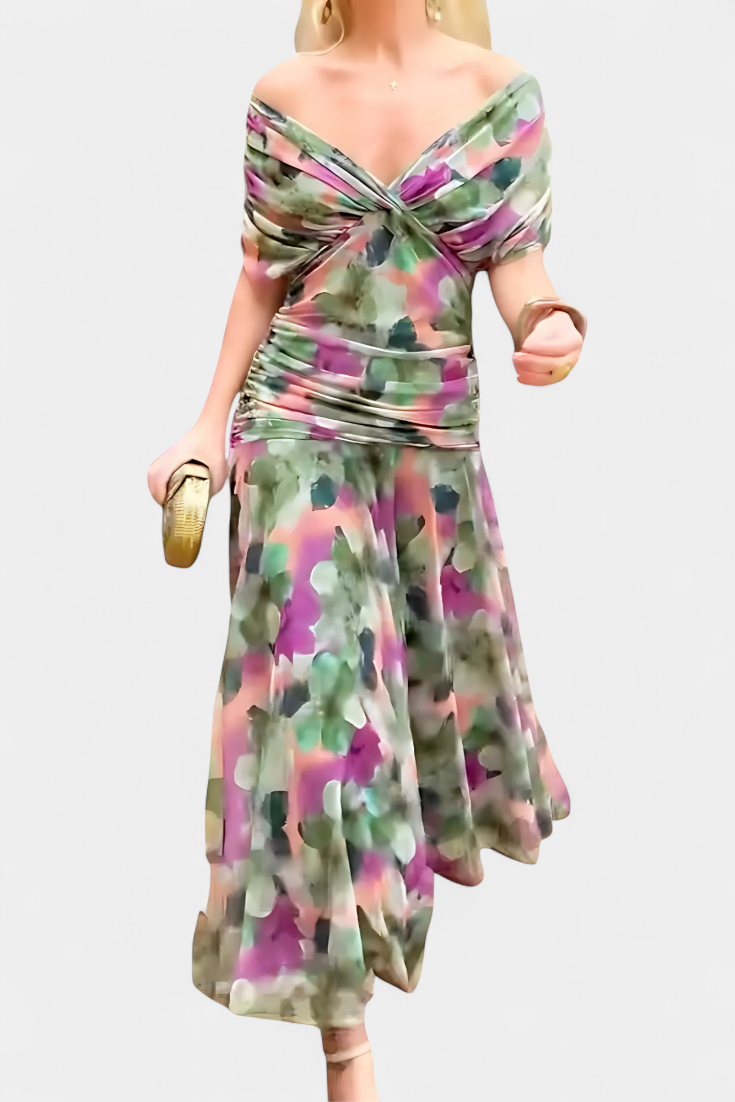 Women's Dress V-neck