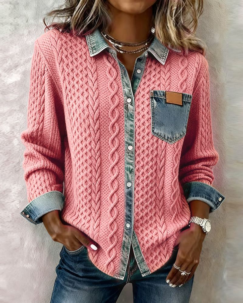 Women's Blouse Denim