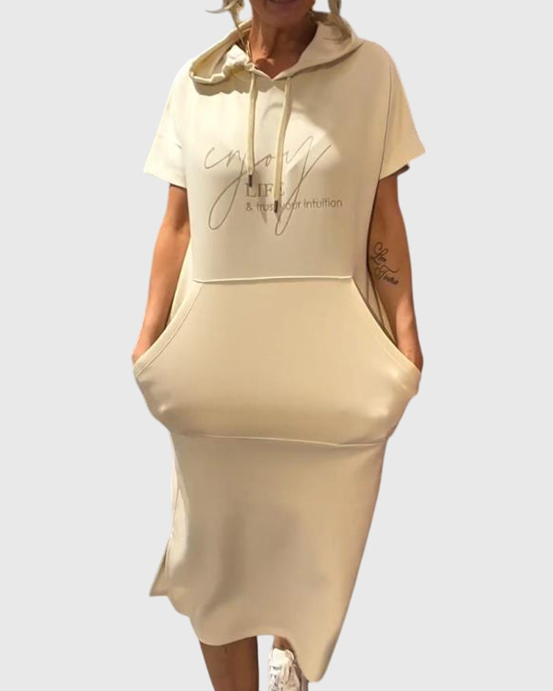 Women's Midi Dress side pockets