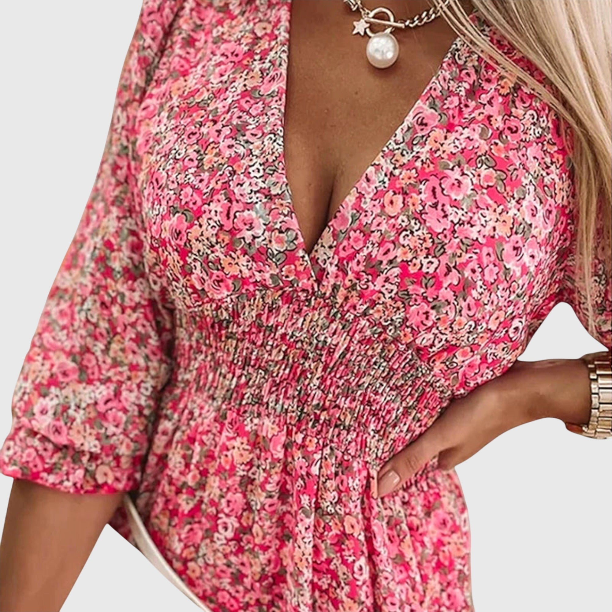 Women's Dress puff sleeves
