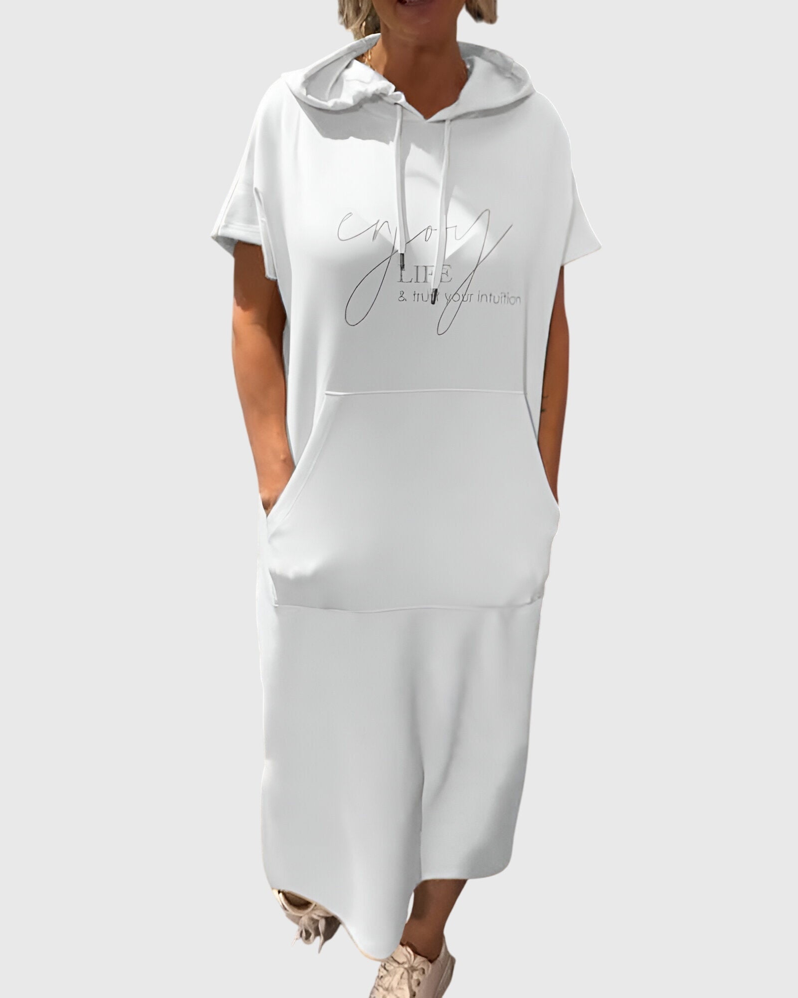 Women's Midi Dress side pockets
