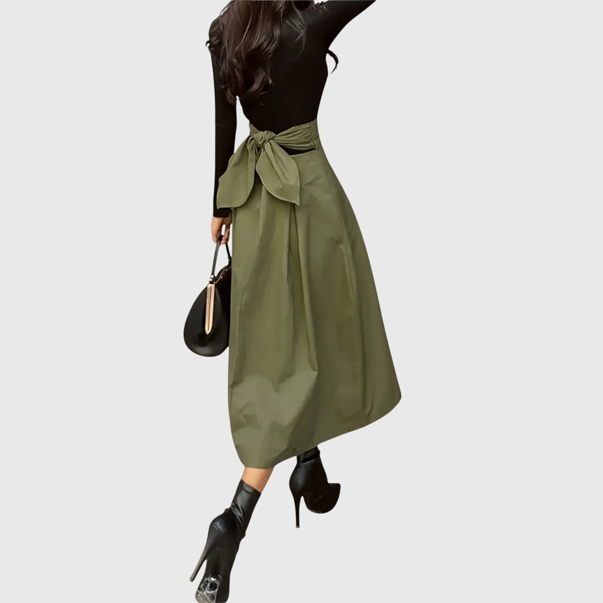 Women's Midi Dress A-line cut