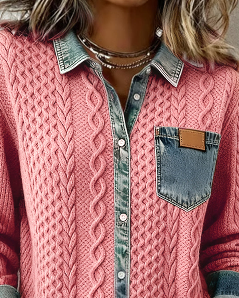 Women's Blouse Denim