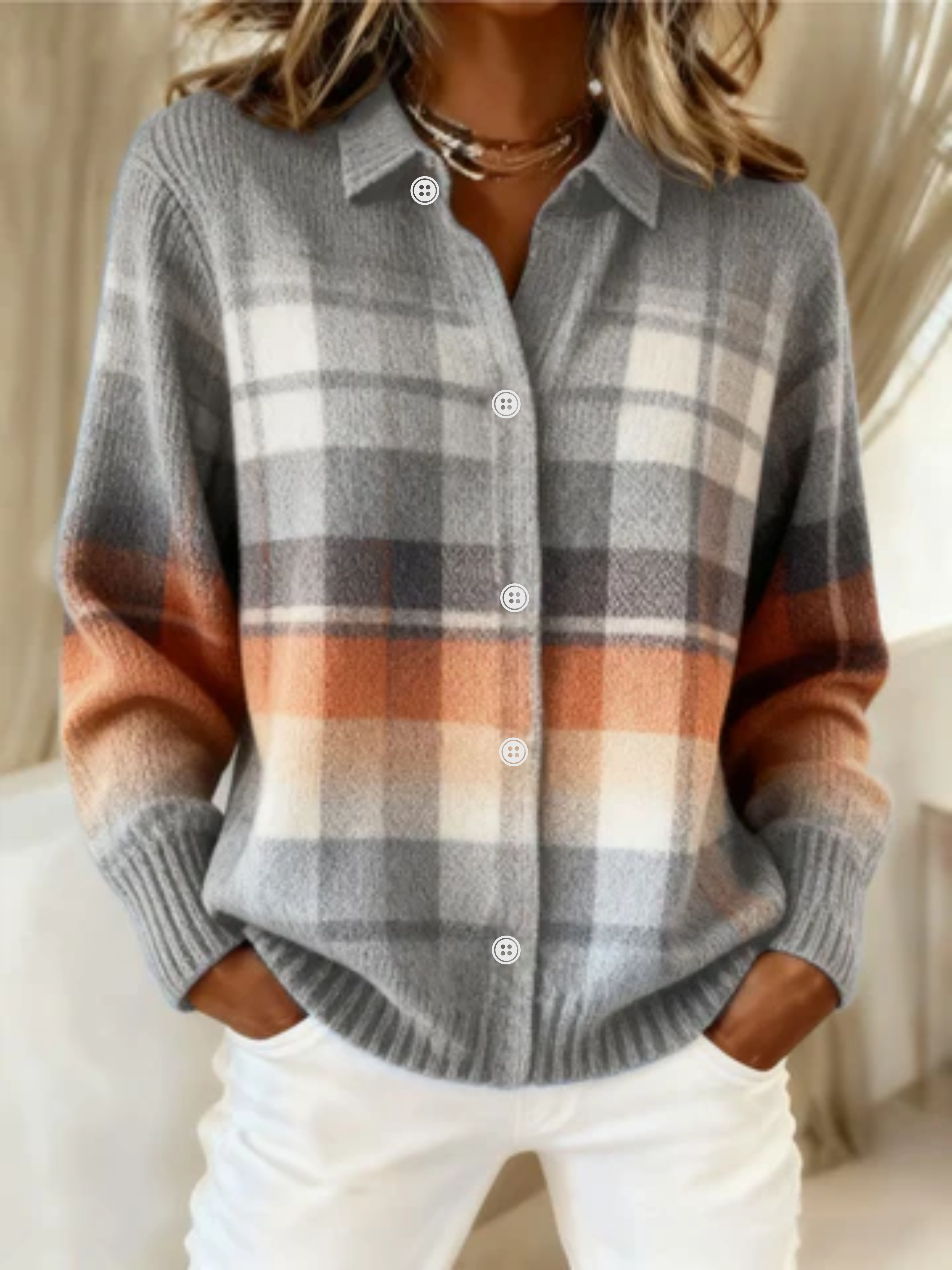 Women's Blouse Denim