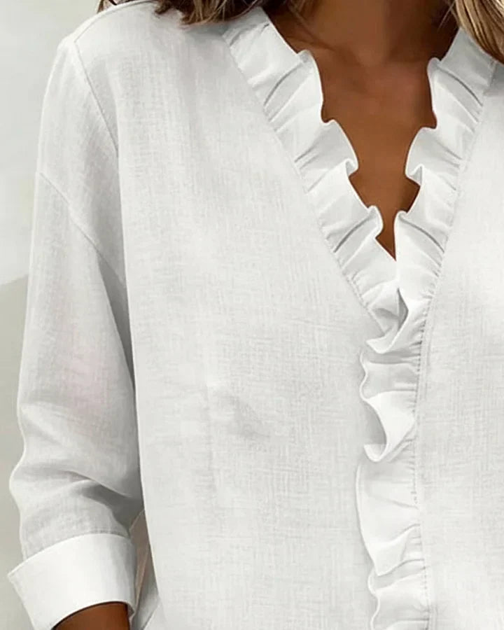 Women's Blouse V-neck
