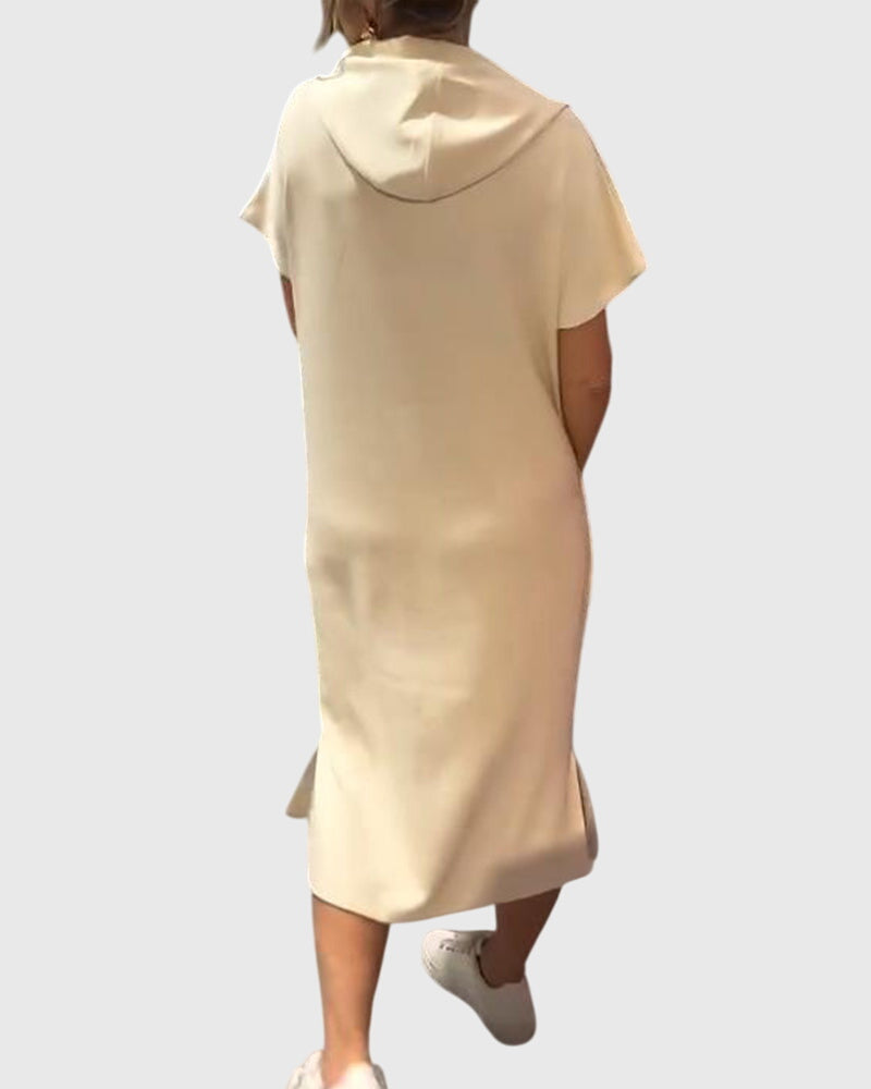 Women's Midi Dress side pockets
