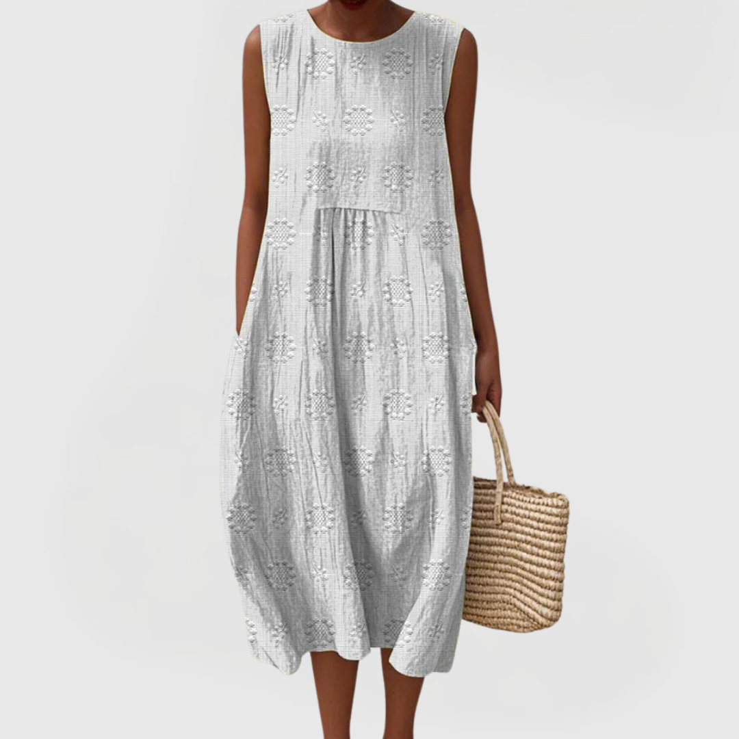 Women's Midi Dress side pockets