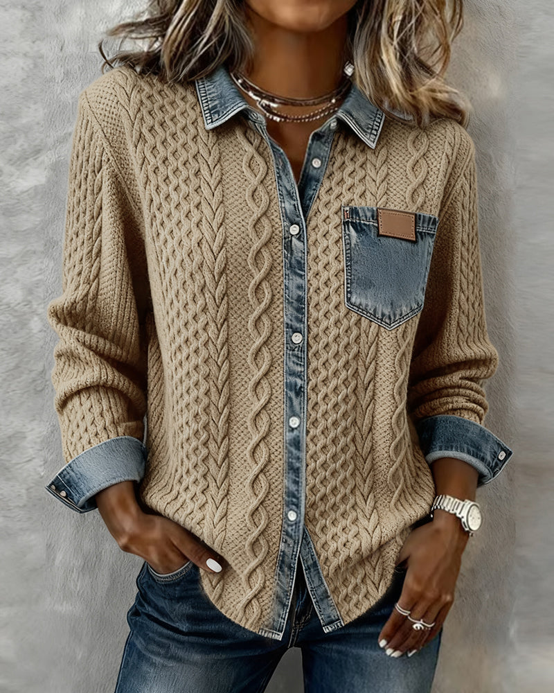 Women's Blouse Denim