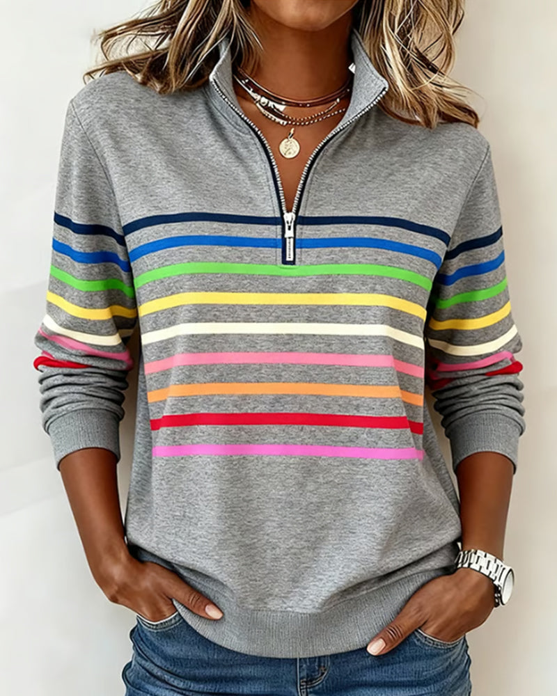 Vestido para mujer con patrón de rayas verticales