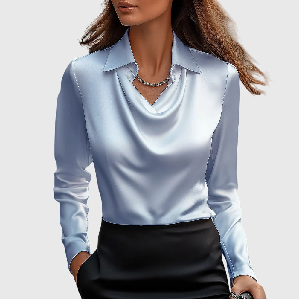 Women's Blouse pleated skirt