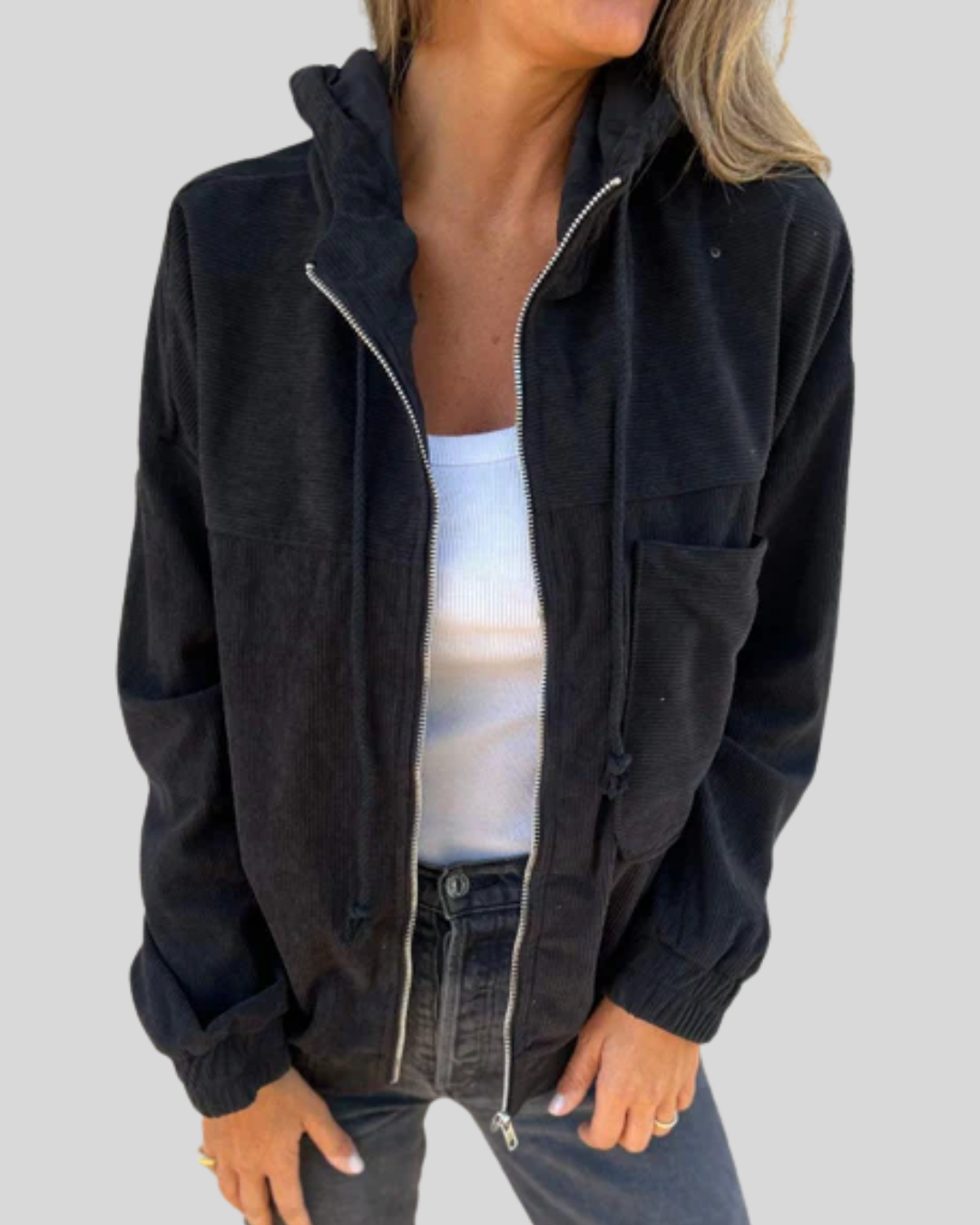 Pull pour femme avec poches latérales