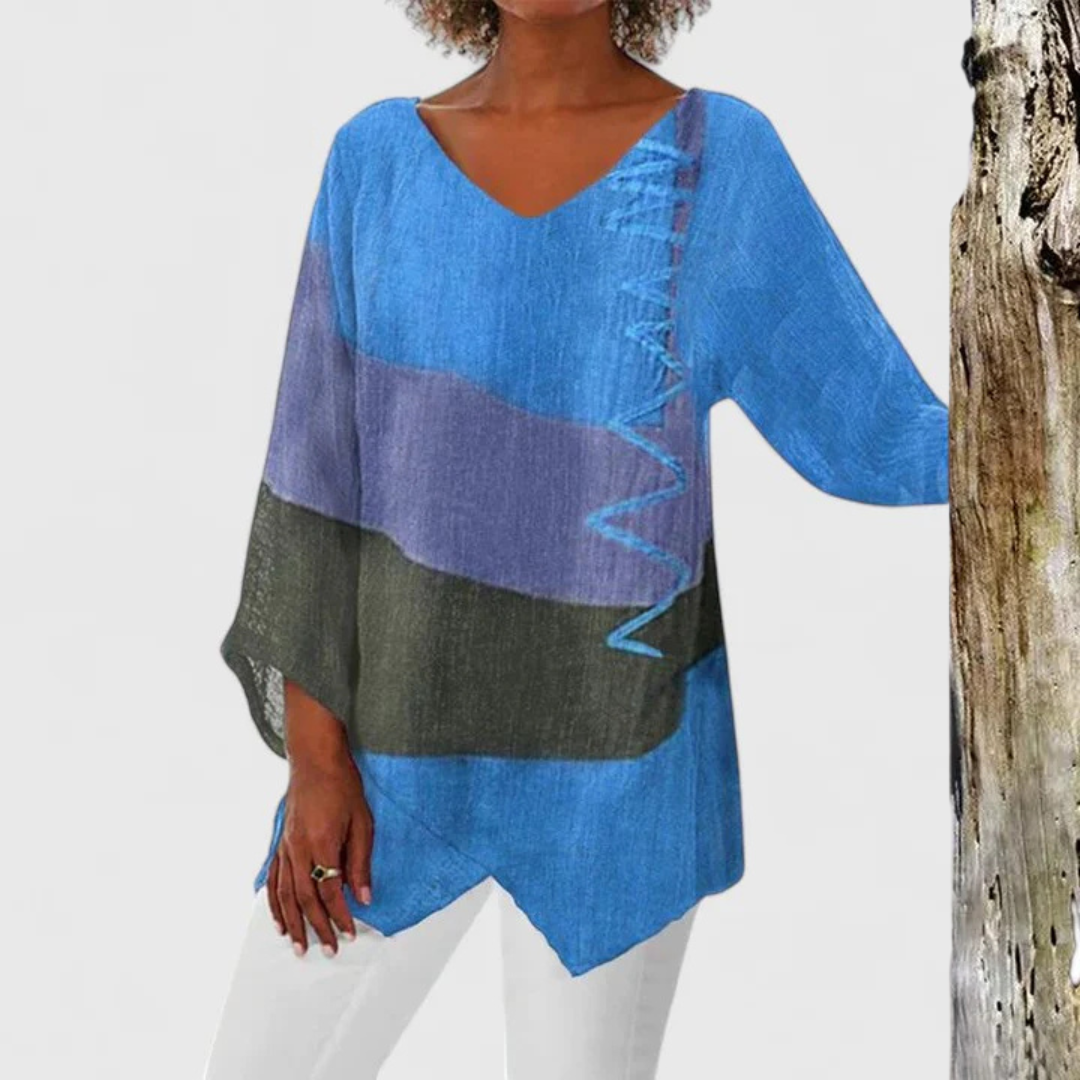 Women's Blouse V-neck