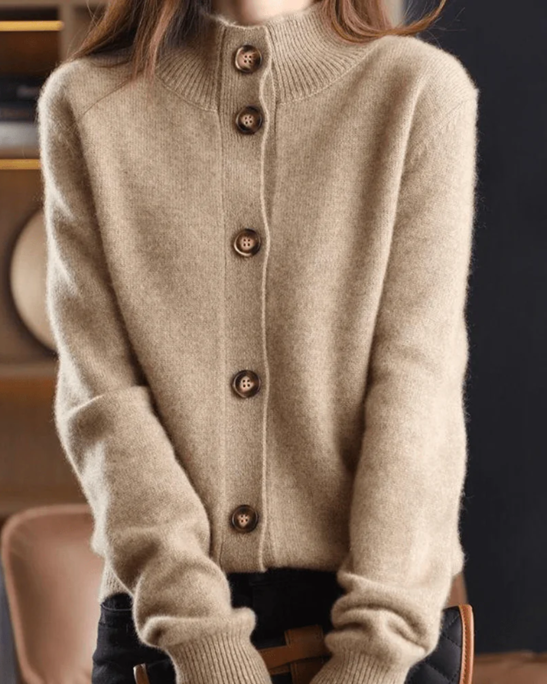 Cardigan femme en cachemire