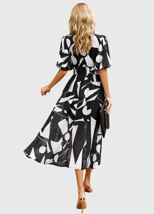 Women's Midi Dress floral print