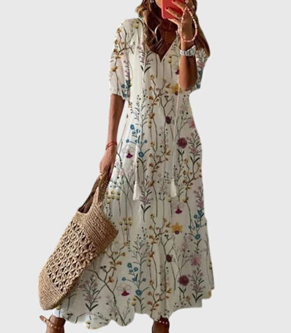Women's Summer Dress V-neck