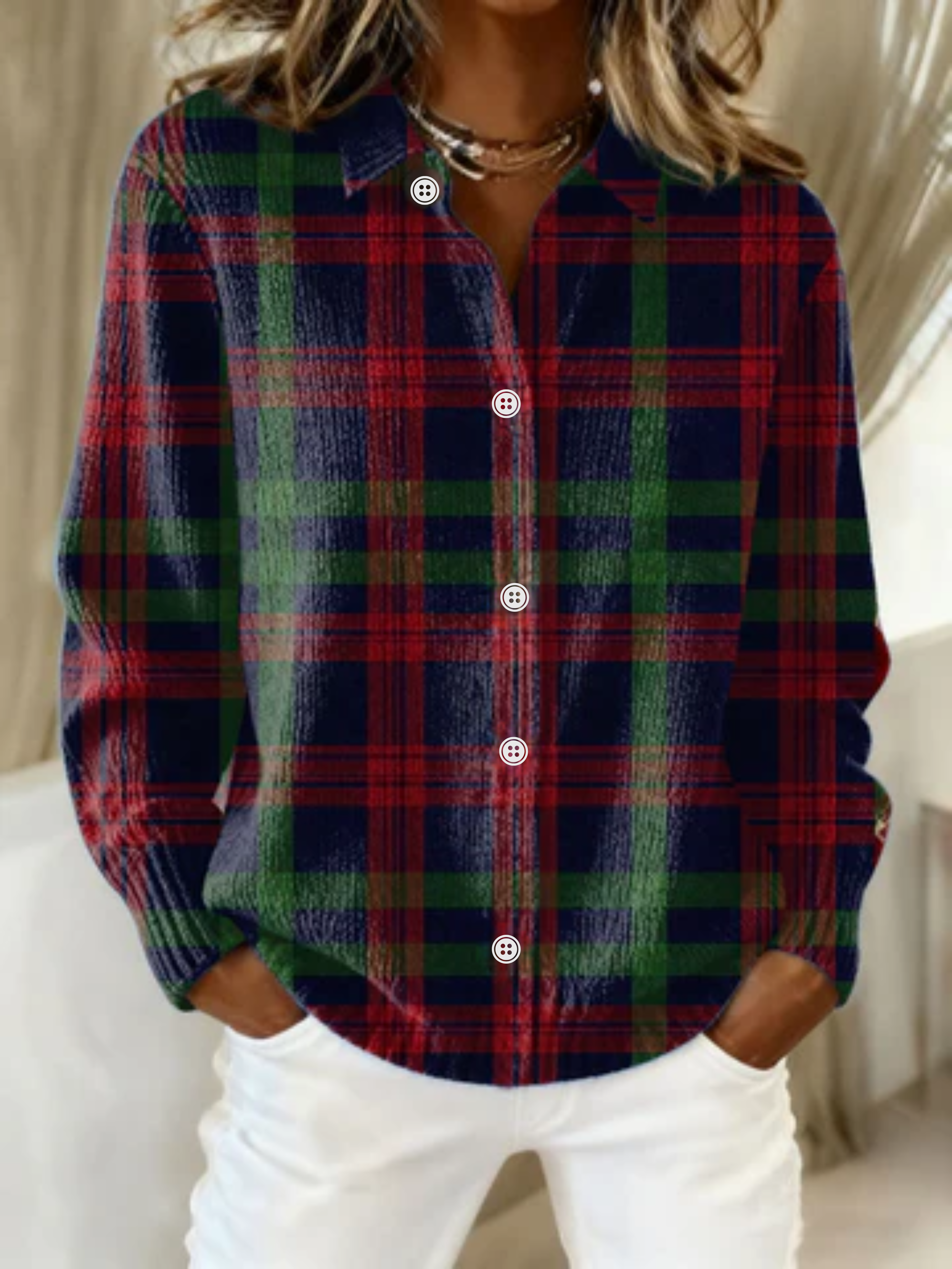 Women's Blouse Denim