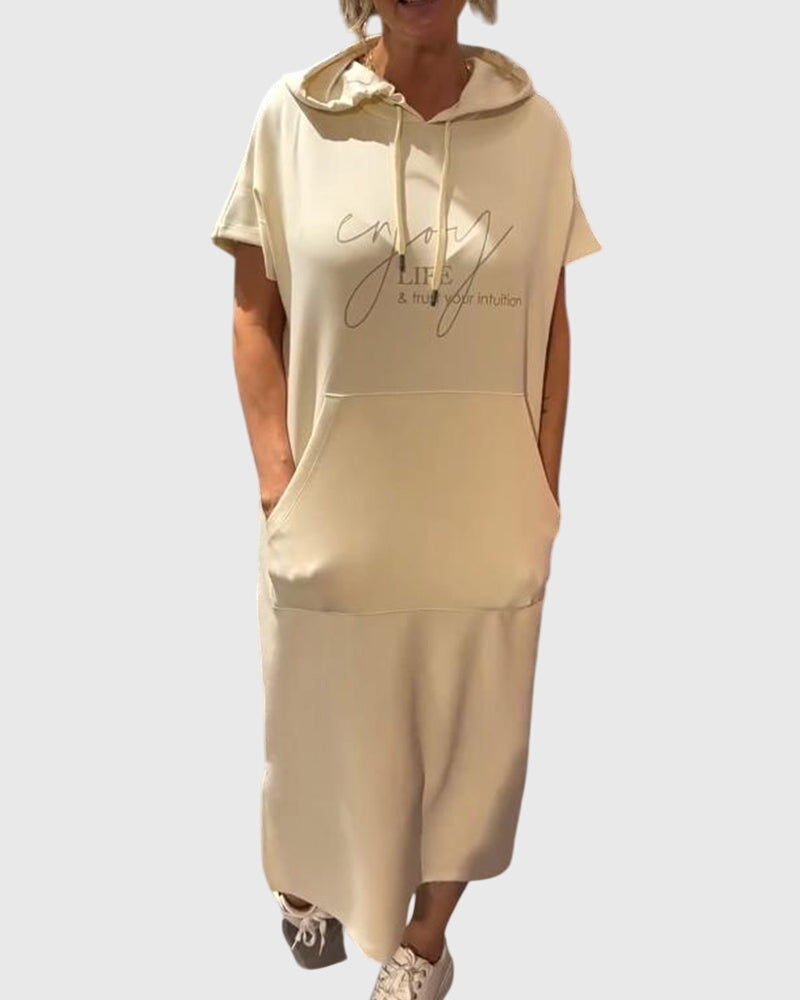 Women's Midi Dress side pockets