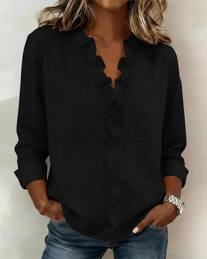 Women's Blouse V-neck