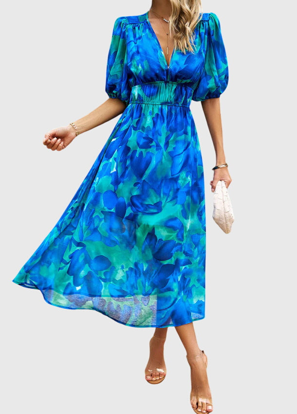 Women's Midi Dress floral print
