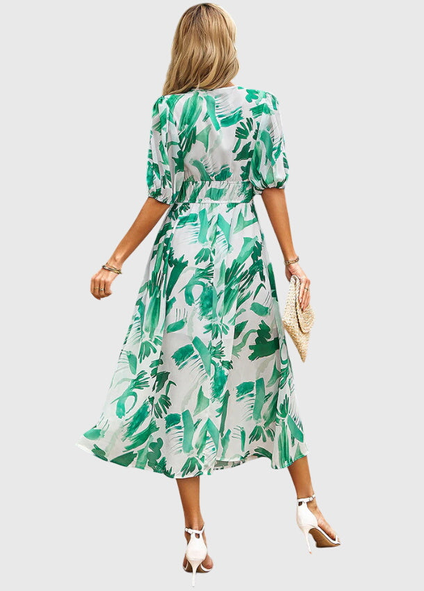Women's Midi Dress floral print