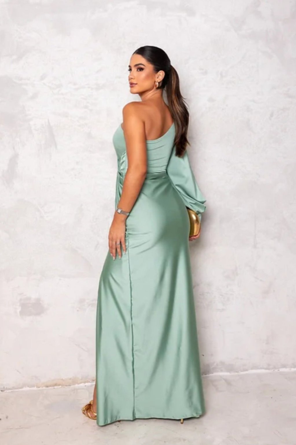 Women's Evening Dress Satin