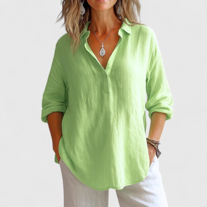 Women's Blouse Linen