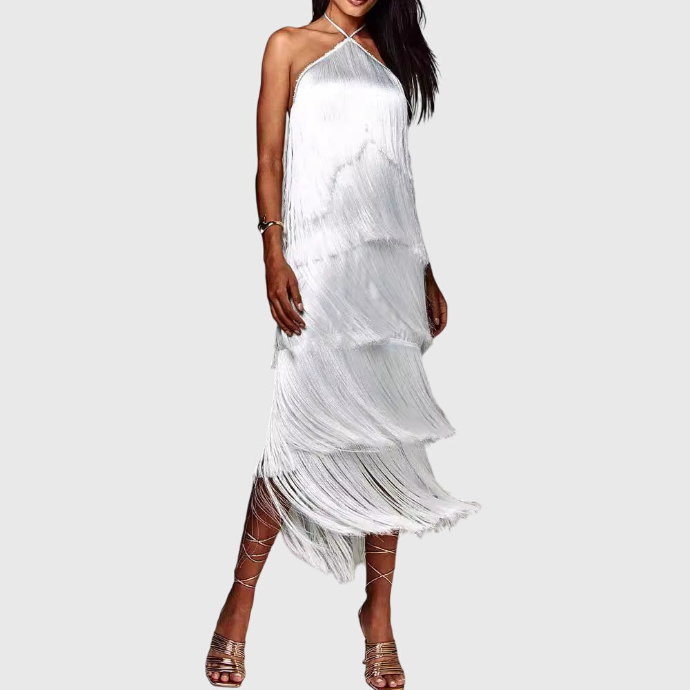 Women's Maxi Dress halter neck