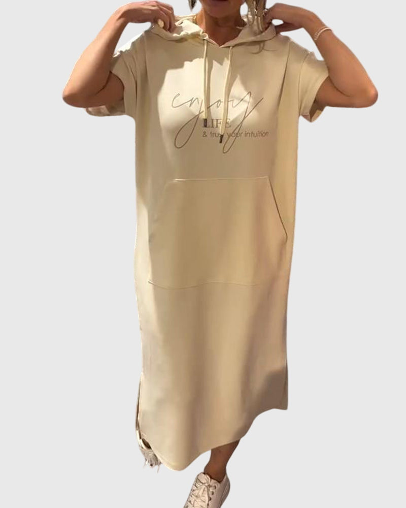 Women's Midi Dress side pockets