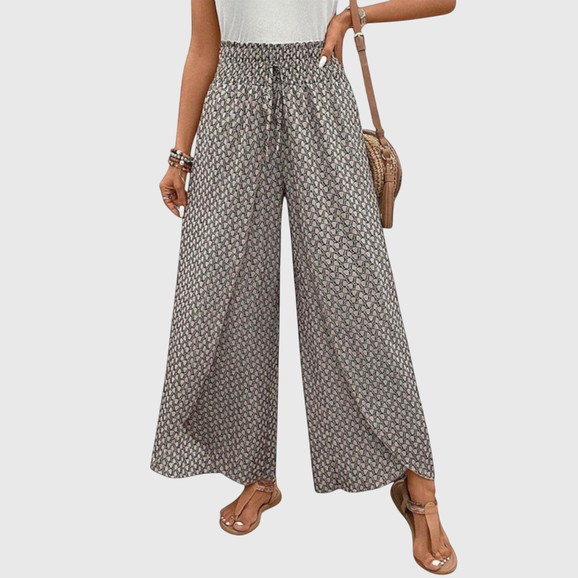 Pantaloni a gamba larga da donna