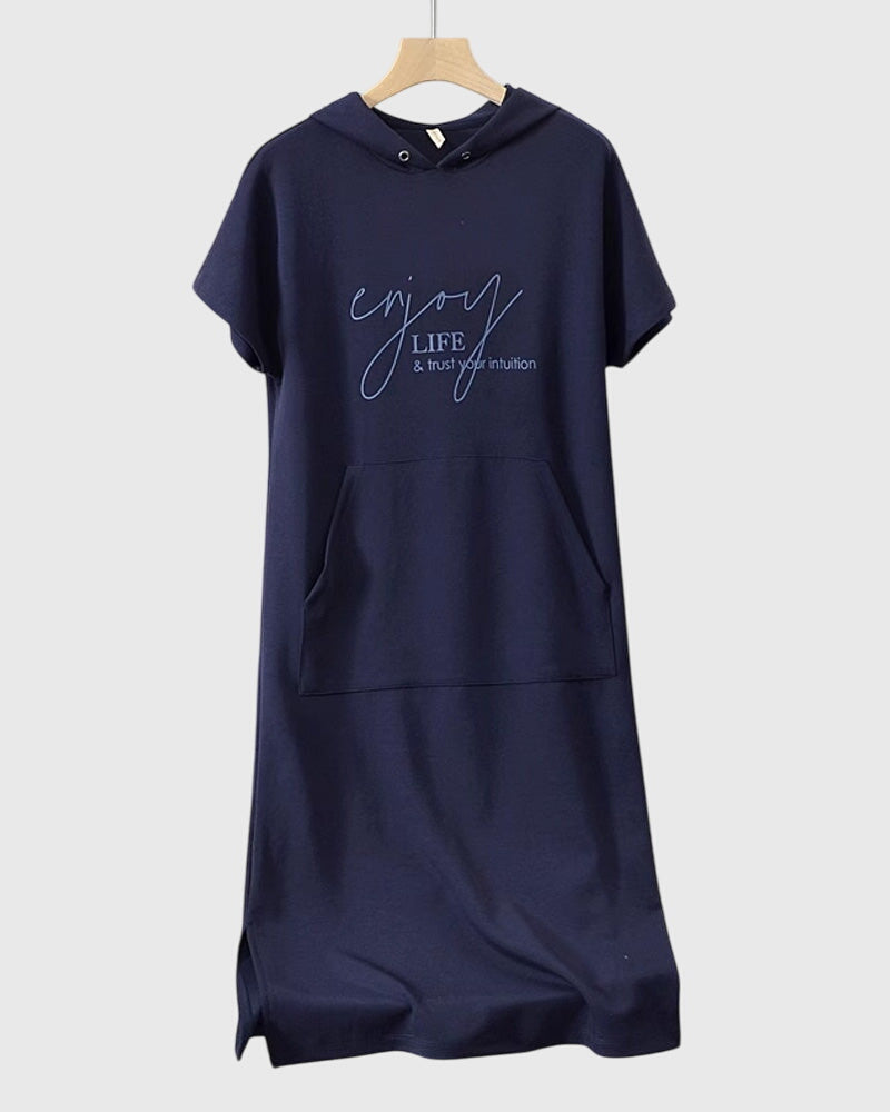Women's Midi Dress side pockets
