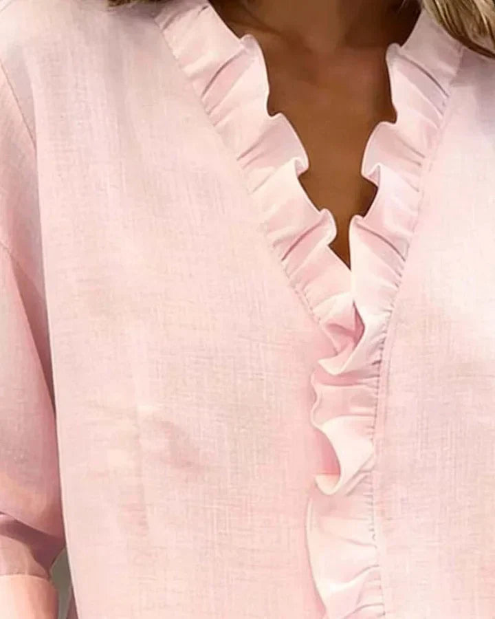 Women's Blouse V-neck