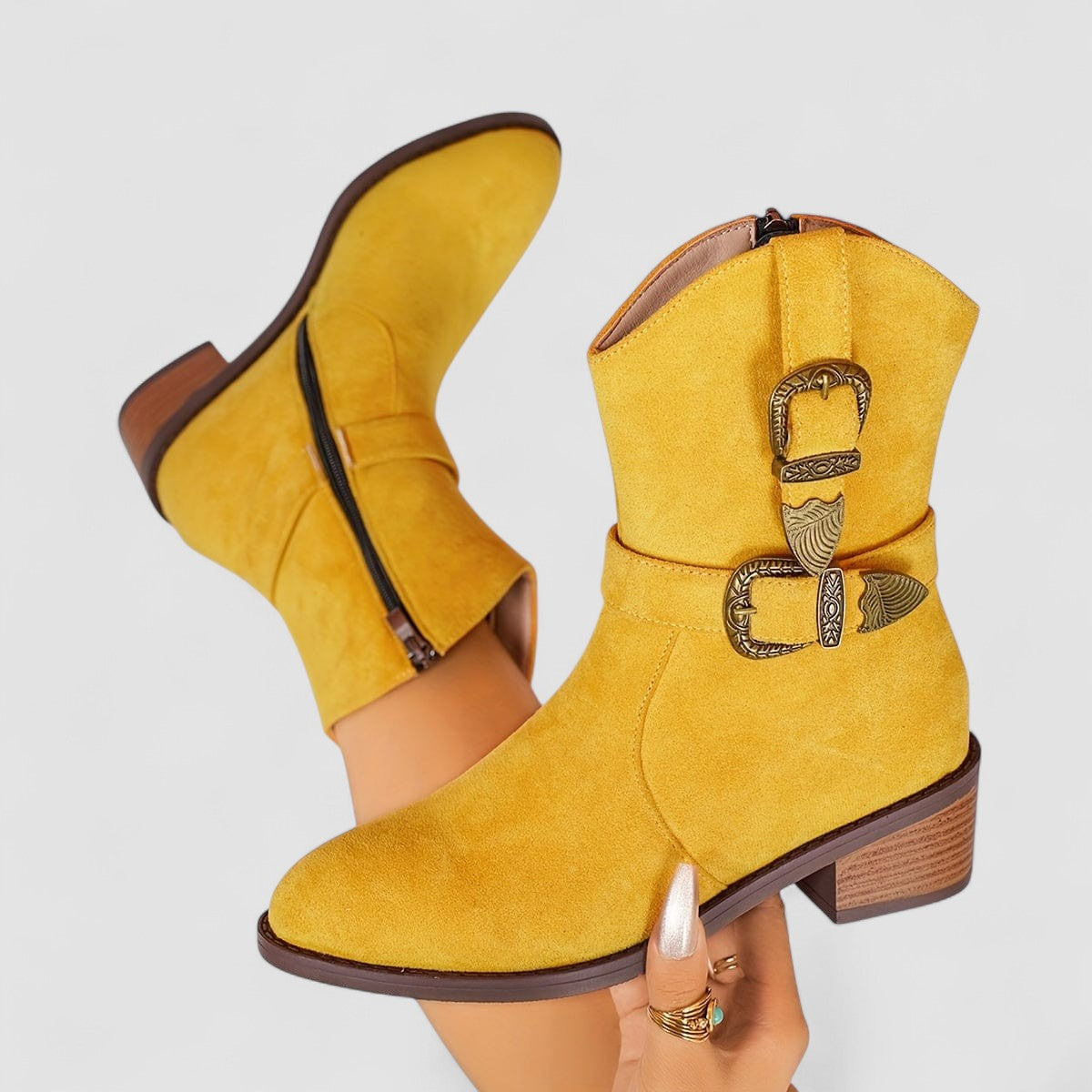 Women's Dress Suede orthopedic support