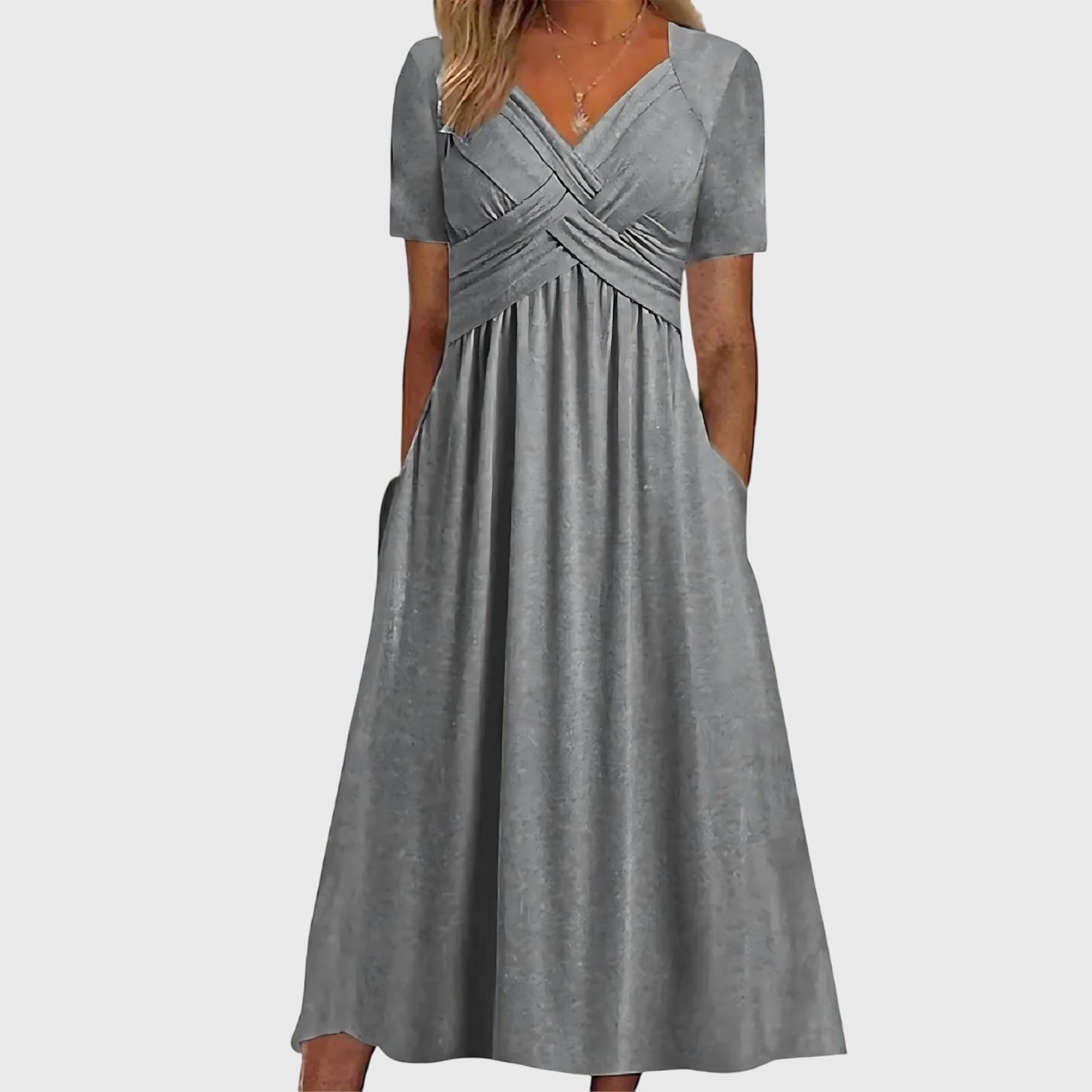 Women's Midi Dress A-line cut