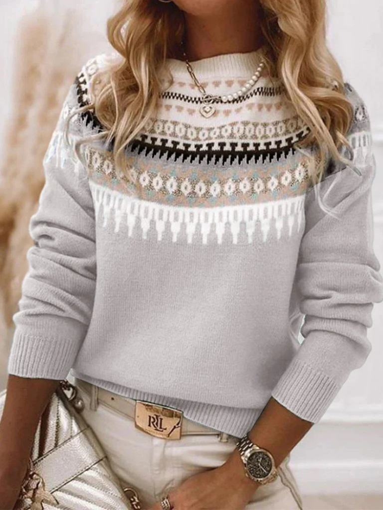 Pull femme en denim