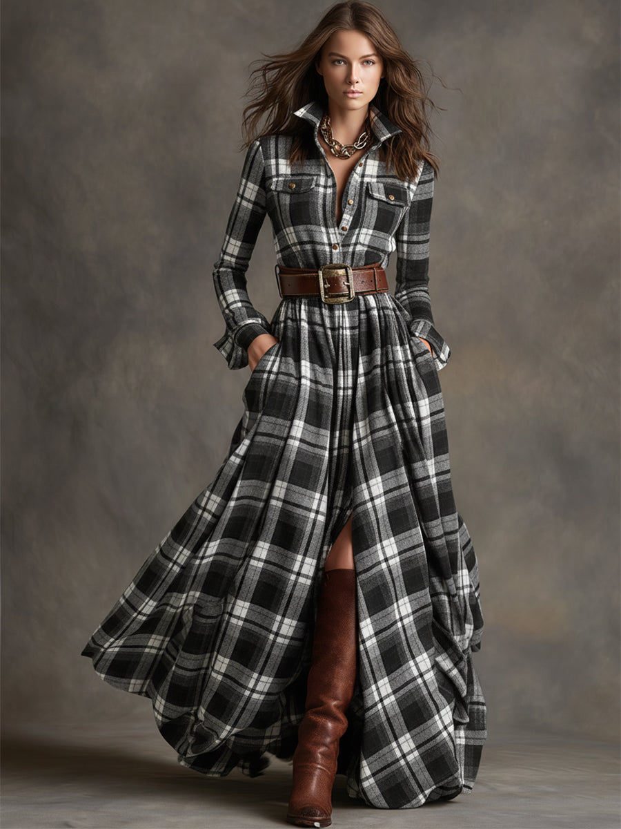 Women's Shirt Dress removable waist belt